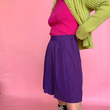 Vintage 80s Violet Shorts 