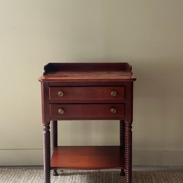 Cherry side table