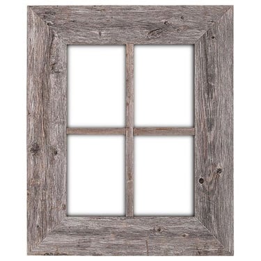 Multi-opening Wood Frame | Rustic Wood Frame | Wood Windowpane Frame | Reclaimed Wood Frame | 4x6 Frame | Wedding | Family Photos | Postcard 