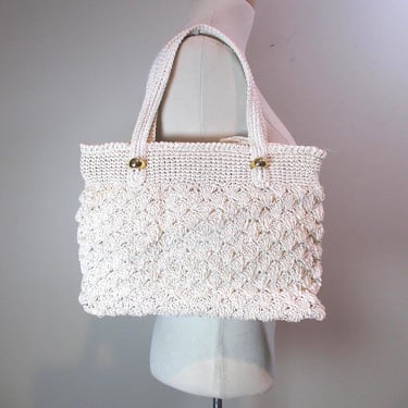 Mcm Women Embroidered Raffia Himmel Ascending Moon Shoulder