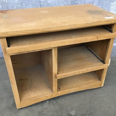 Oak Rolling Storage Cab (Seattle)