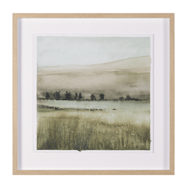 Rolling Fields Framed Art Print
