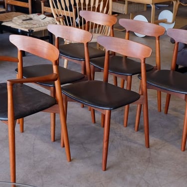 Harry Ostergaard for Randers Dining Chairs