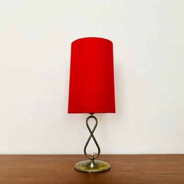 Mid-Century Modern Brass Table Lamp | 1950s 