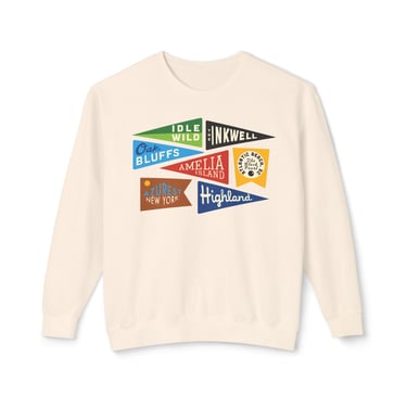 Historic Black Beaches sweatshirt - Printify