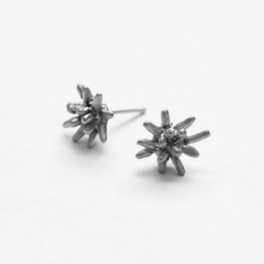 8.6.4 - Starburst Earrings - Silver