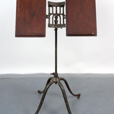 Antique 1890s The Columbia Dictionary Stand