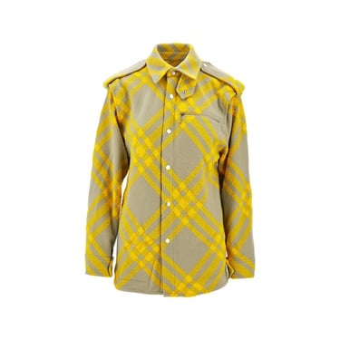 Burberry Wool Checked Jacket Women