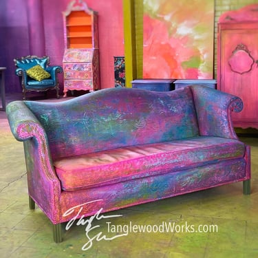 Painted Rage Couch