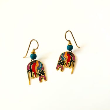 Laurel Burch Cat Earrings 