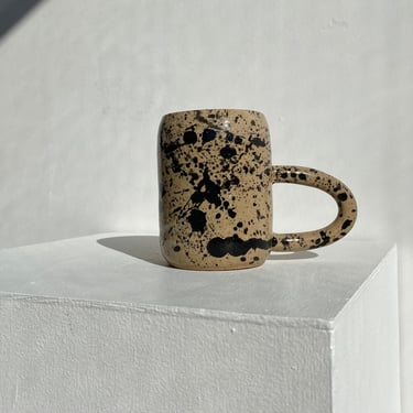 Handmade ceramic speckle mug 