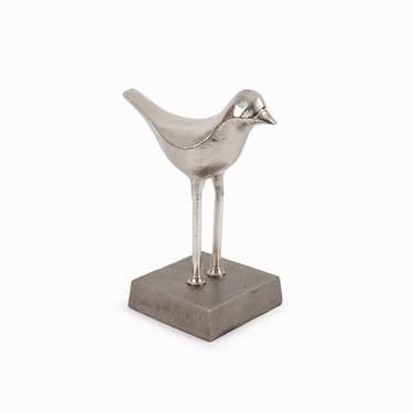 Metal Bird Figurine Small 