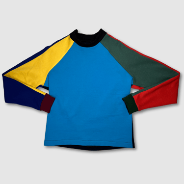 primary colors 'color block' sweatshirt