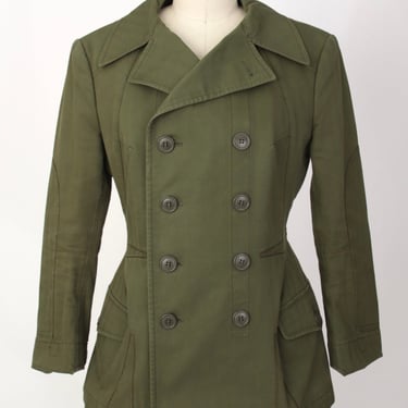 2010 Junya Watanabe Canvas Double-Breasted Jacket