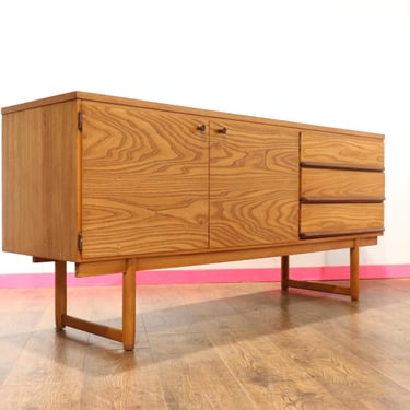 Mid Century Modern Credenza Sideboard Danish Style- Mid Century Furniture - Vintage Furniture 