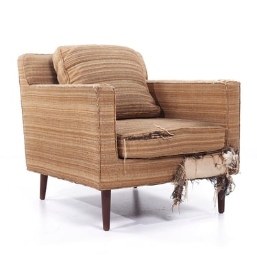 Edward Wormley for Dunbar Mid Century Lounge Chair - mcm 