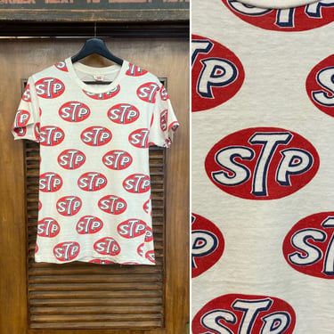 Vintage 1960’s STP Drag Race Hot Rod Cotton Hanes Pop Art T-Shirt, 60’s Tee Shirt, Vintage Clothing 