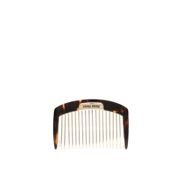 Miu Miu Women Miu Miu Hair Tortoiseshell Hair Comb