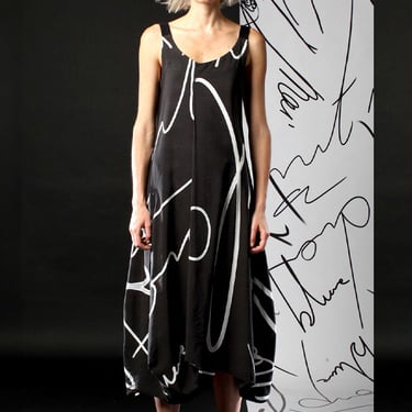 Strappy Printed Bubble Maxi Dress