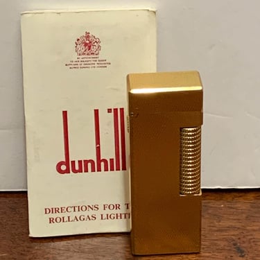 1970s GF Dunhill “James Bond” Rollagas Lighter 