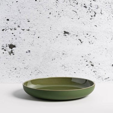 Verde Stoneware Pasta Plate | Round 9.4&quot;