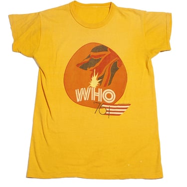 Vintage 1976 The Who T-shirt