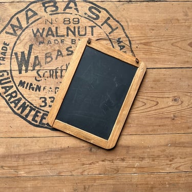Antique Schoolhouse Students Personal Chalkboard 