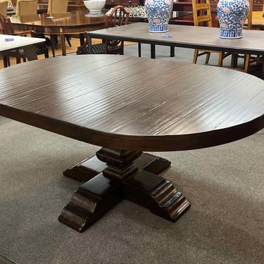Pottery Barn Espresso Dining Table
