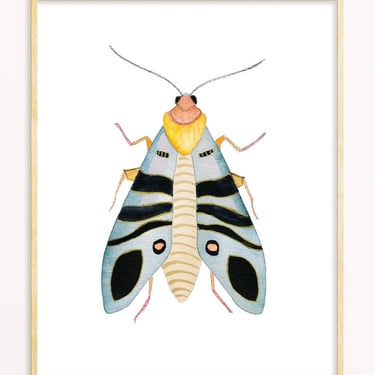 Snoogs & Wilde Art | Blue Bug Art Print