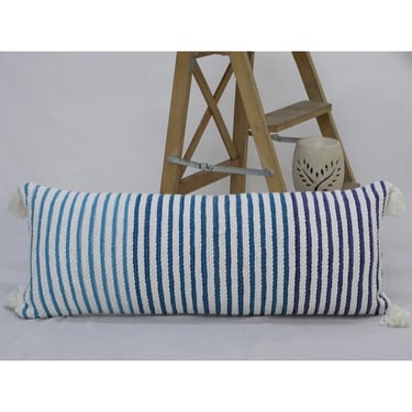 VBHA Large Body Throw Pillow - White & Blue (Curbside & in-store only)