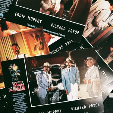 Vintage “Harlem Nights " Promo Lobby Card Prints (Spanish, 1991)