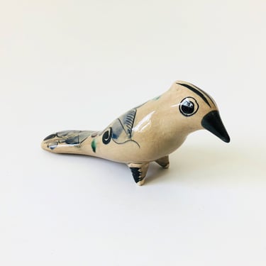 Vintage Tonala Pottery Bird 