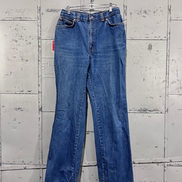 Size 14 90s Orange tab Levi’s 544 Denim Jeans high waist mom Tapered Leg 