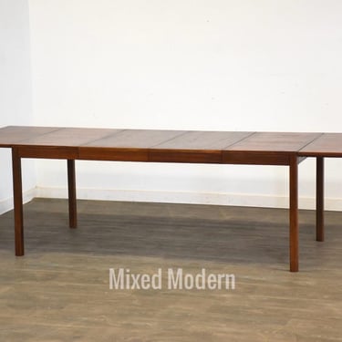 Refinished Danish Modern Dining Table 