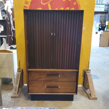 Vintage Lane Furniture Armoire with Rosewood Rib Doors