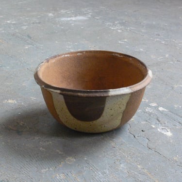 David Cressey Attributed Terra Major Modern Studio Stoneware Pottery Planter Bowl USA California Pottery 