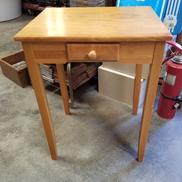 Cute Side Table with Drawer 18 x 24 x 14
