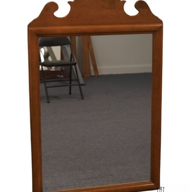 ETHAN ALLEN Heirloom Nutmeg Maple Colonial Early American 30" Dresser / Wall Mirror 10-5020 