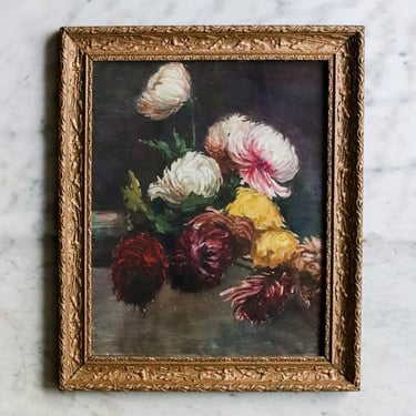 Les Pivoines Watercolor Painting