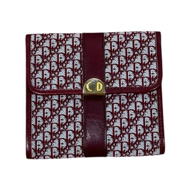Dior Red Wallet-Consignment
