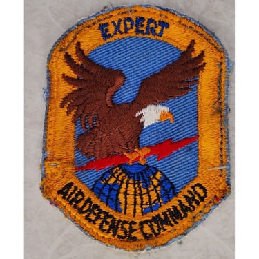 Original Vietnam War Embroidered Uniform Patch Expert Air Defense Command #15 