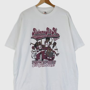 Vintage 2006 Alabama A&amp;M University T Shirt Sz 2XL