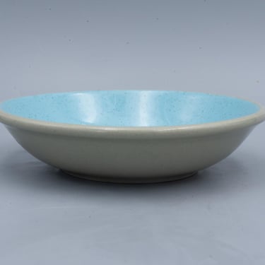 Harker Blue Mist Dessert Bowl | Vintage Ohio Pottery Mid Century Modern Dinnerware Berry Bowl 