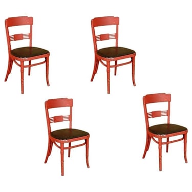 Set of Four Chairs used in 1952 