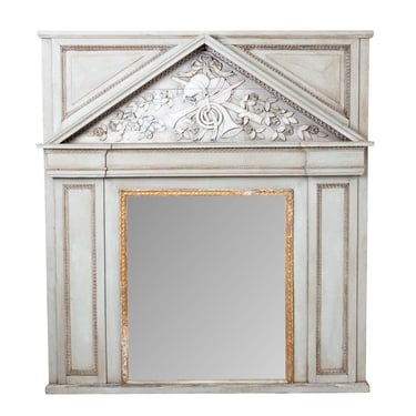 French Neoclassical Trumeau Mirror