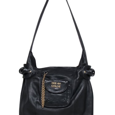 See by Chloe - Black Leather Shoulder Bag