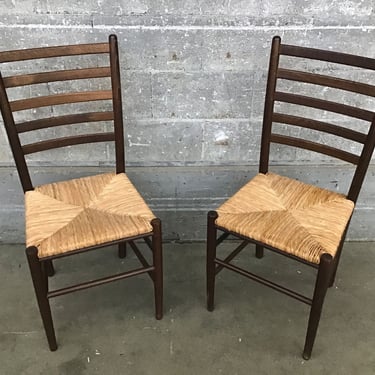 Pair of Rattan Dining Chairs (Seattle)