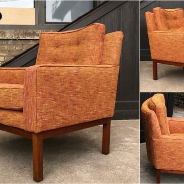 Dunbar Style Upholstered Club Chair 