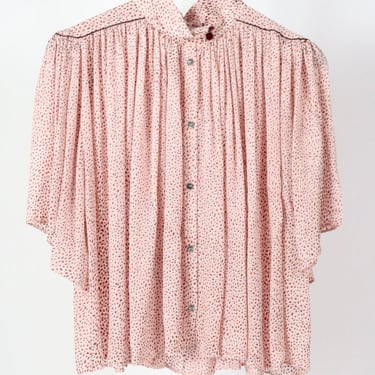 14124_My Shirt - &quot;Les Petites Pois&quot; Shirt - Rubis
