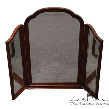KINCAID FURNITURE Solid Cherry Traditional Style 46" Tri-View Dresser Mirror 65-116 